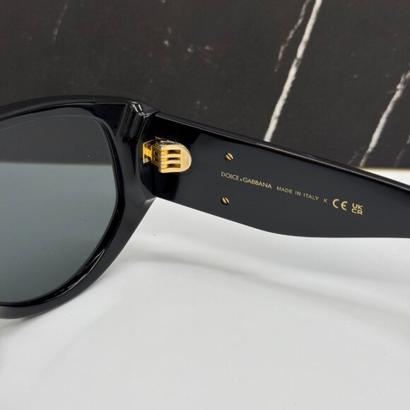 NEW DOLCE&GABBANA DG4499 501/87 BLACK SUNGLASSES DG4499 50187 EYEWEAR - Picture 8 of 9